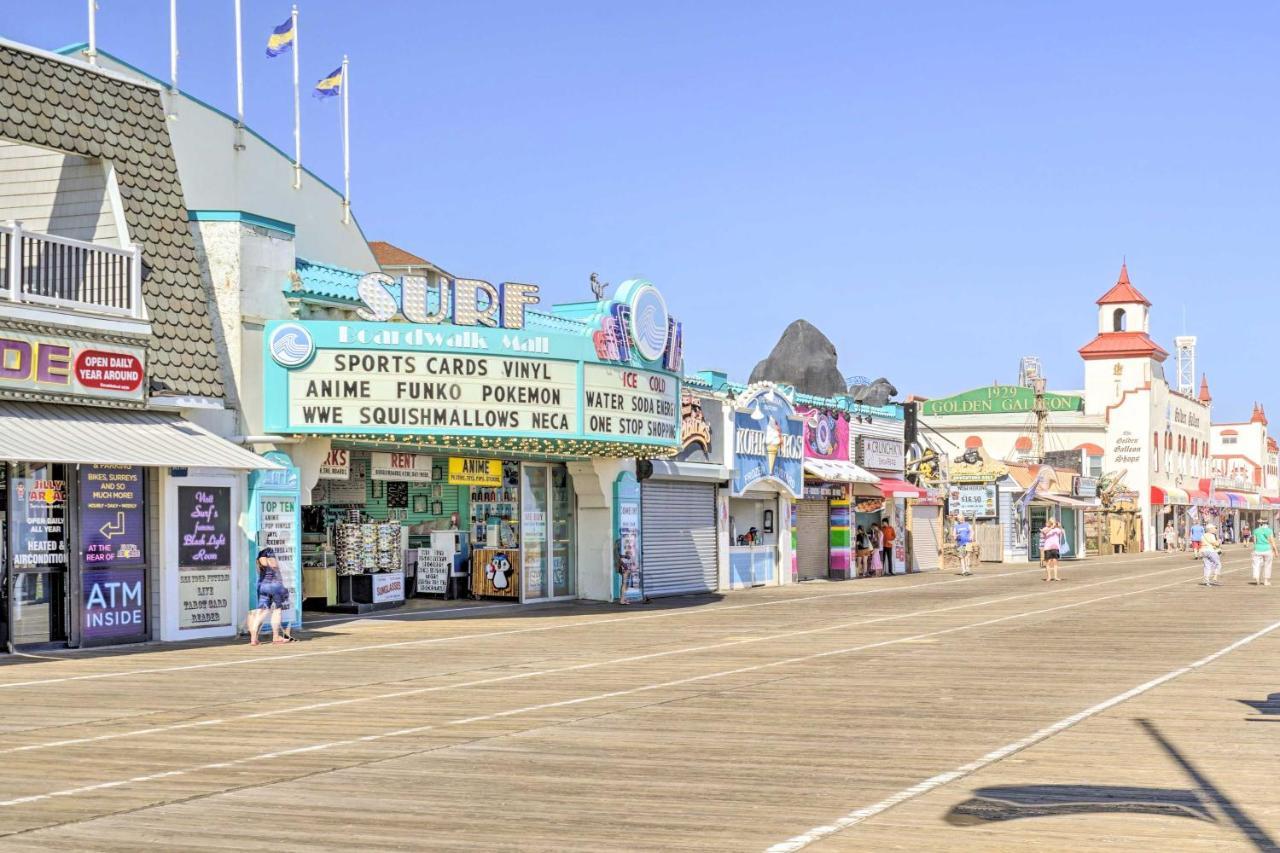 Sunny Ocean City Retreat About Qtr-Mi To Beach! エクステリア 写真